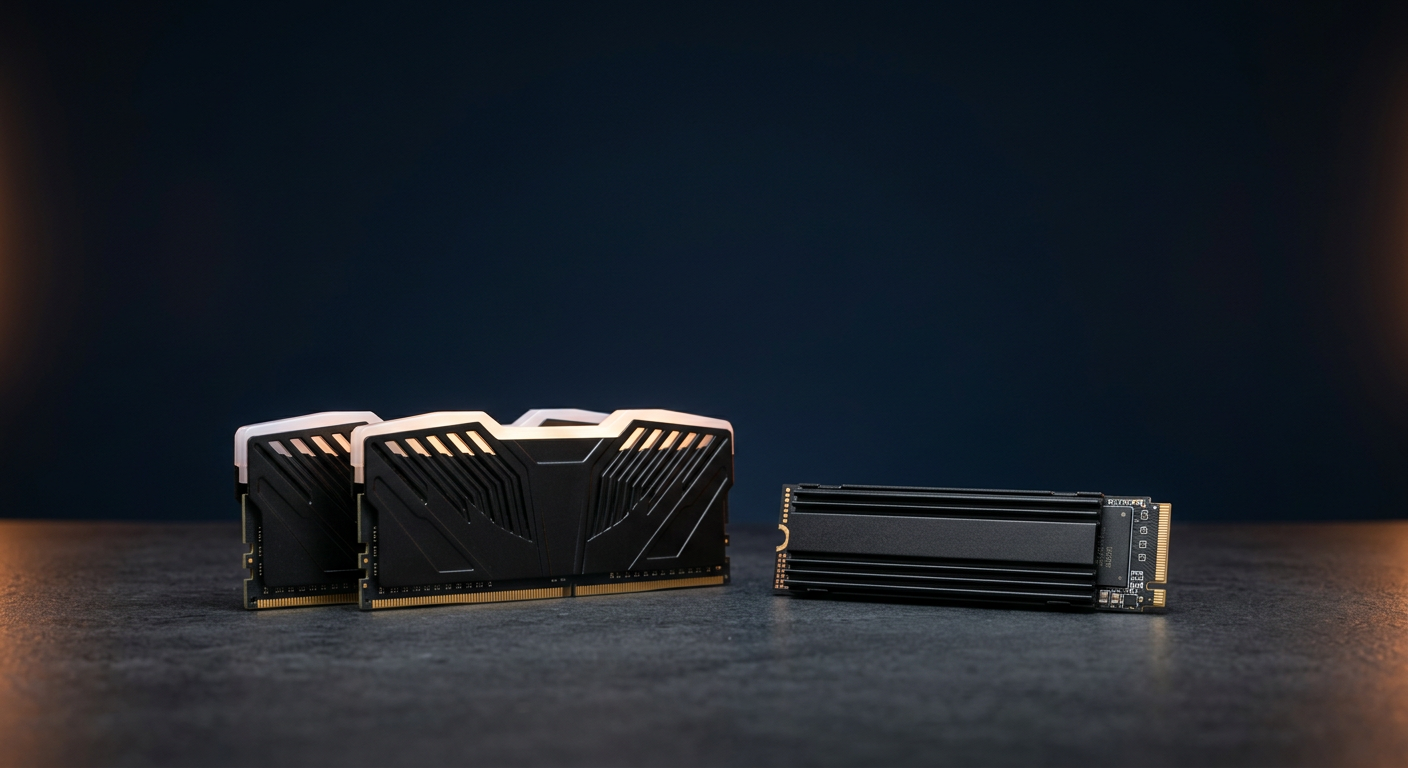 DDR5-Arbeitsspeicher und NVMe-SSD