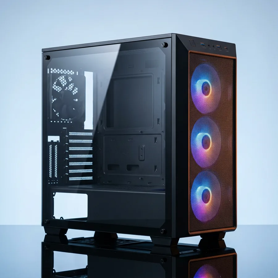 Thermaltake View 170 TG ARGB (Micro-ATX, Weiss)